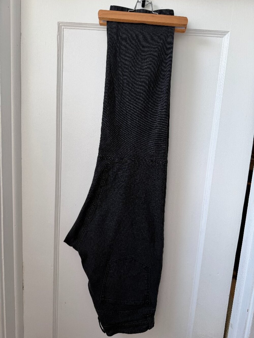 Proof Double Knee Work Pants Black/Charcoal 33w 30l slim fit